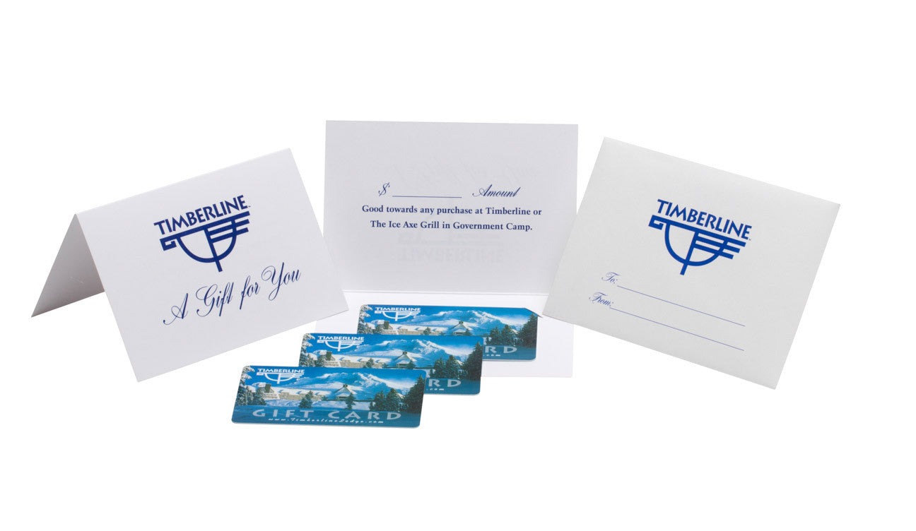 Gift Cards - Timberline Lodge Online Store
